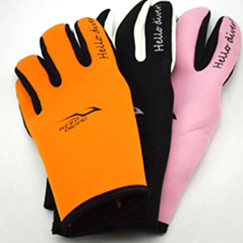 

3MM Genuine Neoprene Gloves Anti Scratch And Keep Warm For Scuba Diving Winter Swim Spearfishing Kayaking Surfing