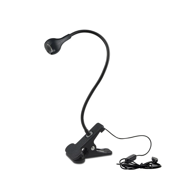 USB Power Desk Lamps Flexible LED Light With Clip on the Table Students Study Bedside Night Lamp Switch | Лампы и освещение