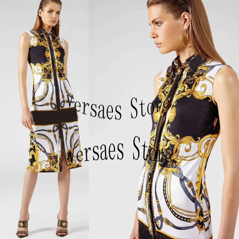 

Женское прямое платье без рукавов, повседневное приталенное платье с отложным воротником и коротким рукавом, прямая юбка в ретро-стиле