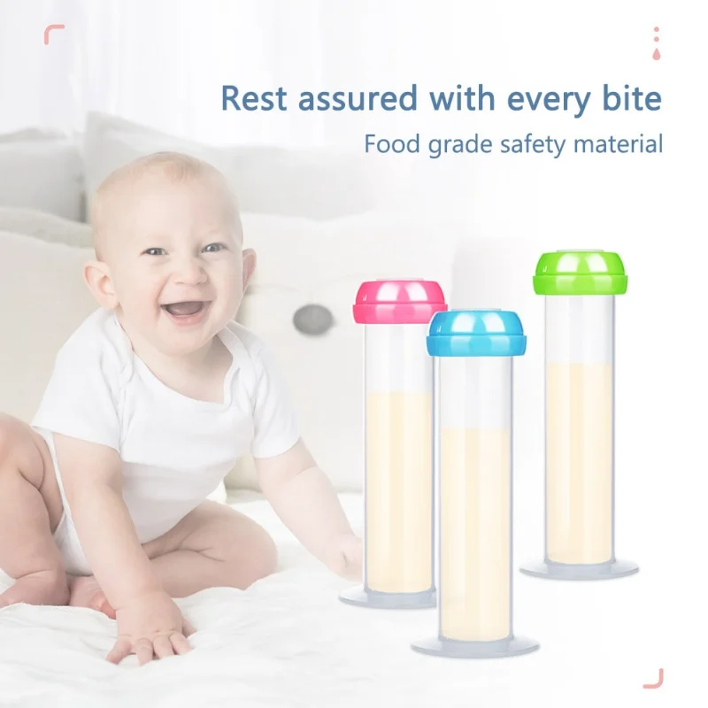 

100ml Mortable Breast Milk Storage Bottle Stock Standard Caliber Can Be Connected To Standard Breast Pump