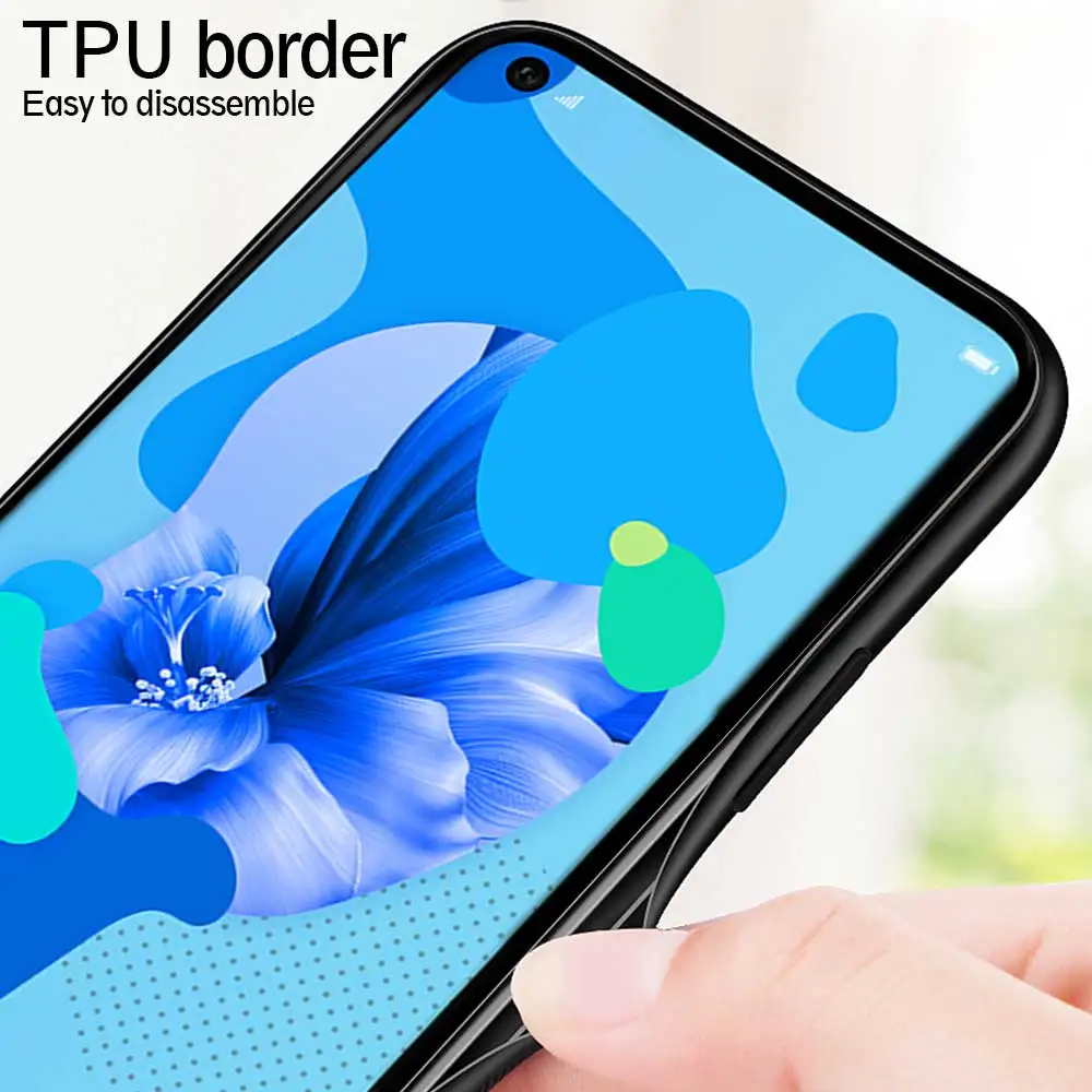 Для Huawei Honor 8S 8A 8X10 20 9X Pro P20 P30 Lite Y5 Y6 Y7 Prime Y5 MAR-LX1M закаленное Стекло чехол TPU рамки