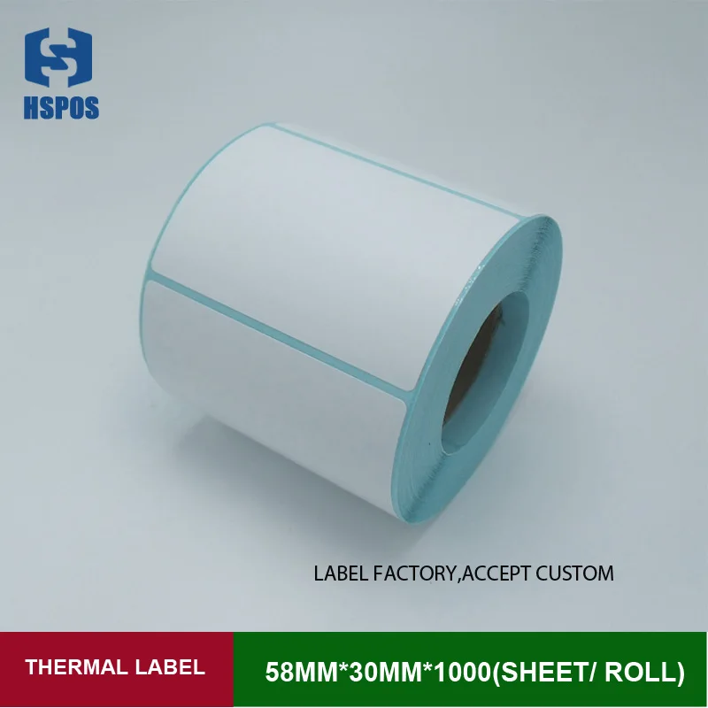 HSPOS термоэтикетка наклейка бумага супермаркет цена чистый штрих-код | Компьютеры