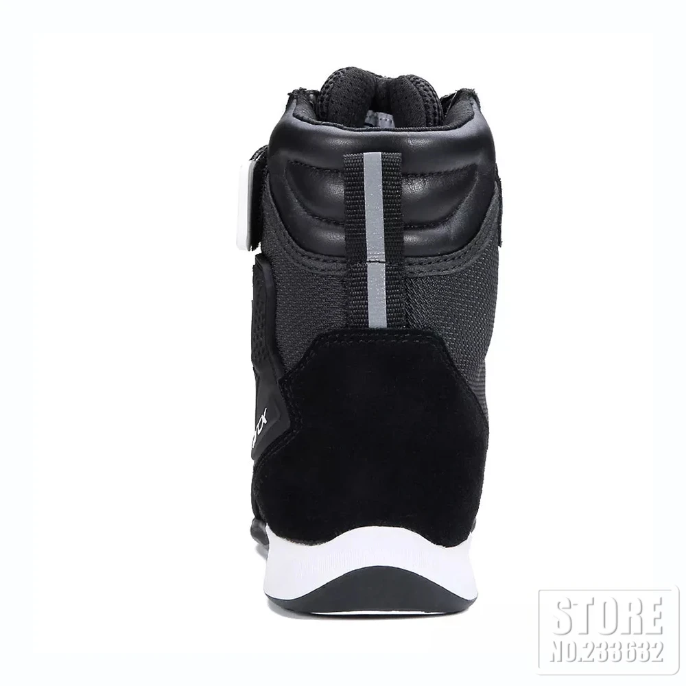ARCX Motorcycle Boots Men Botas De Moto Summer Breathable Shoes Motorbike Chopper Cruiser Touring Ankle Black | Автомобили и