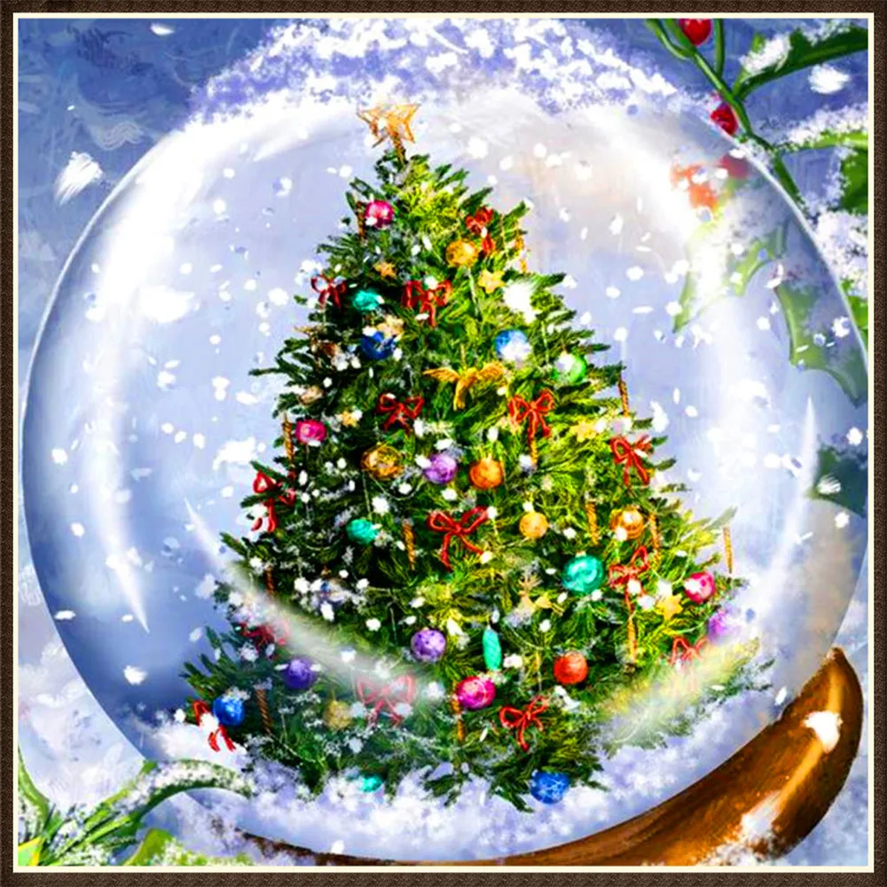 Набор для алмазной вышивки сделай сам 5D круглые украшения в виде полумесяца