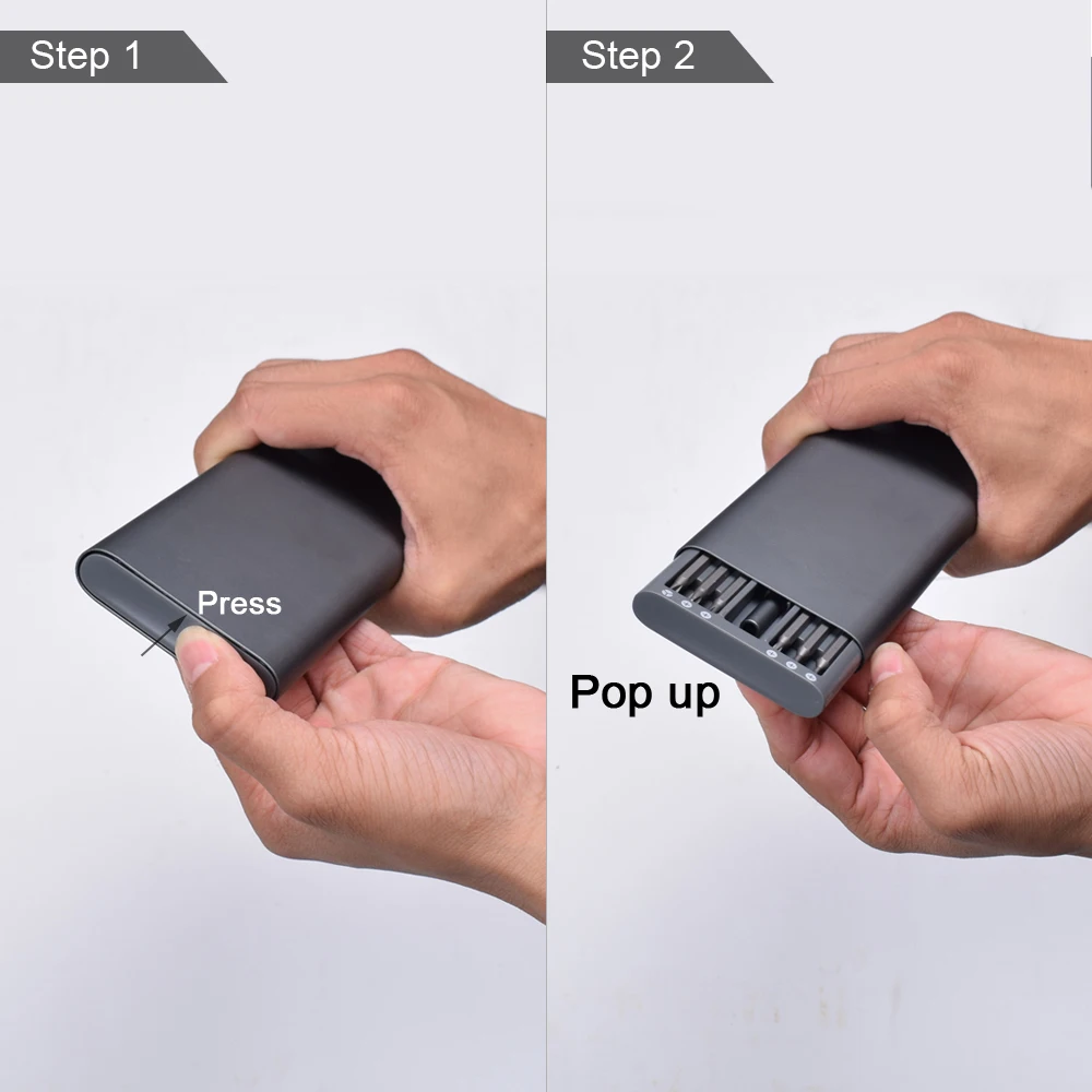 Набор прецизионных магнитных отверток NEWACALOX 48 шт. насадок карманный отвертка