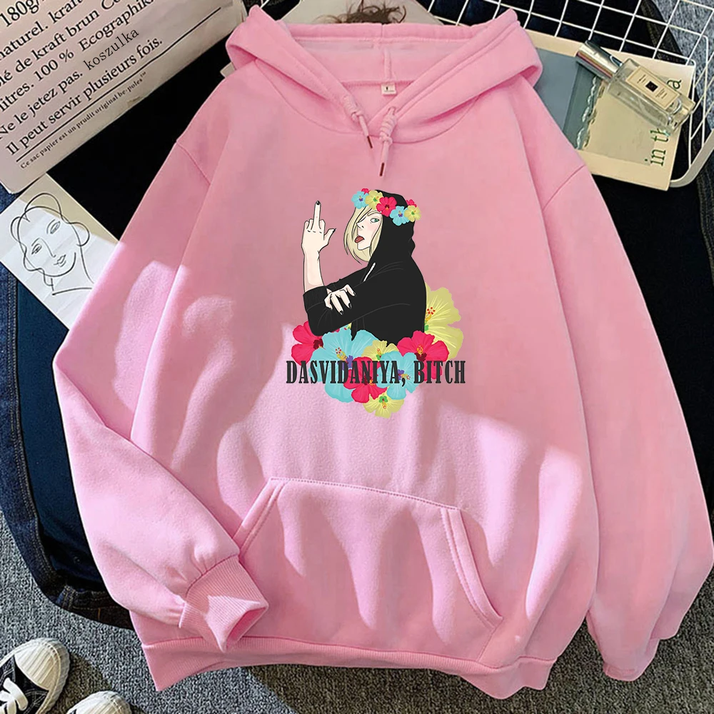 

Anime Yuri on Ice Hoodie Women Manga Yuuri Oversized Hoodies Female Yuri Victor Funny Fleece Moletom Sweatshirts Pullovers Hoody