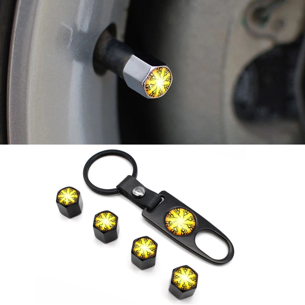 DSYCAR 1 комплект цинковый сплав Противокражные колпачки для автомобильных колес