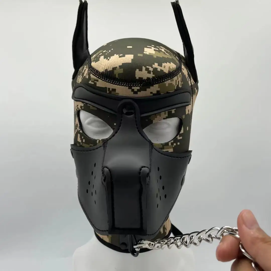 Совершенно новая модная ролевая игра собака рандомная маска на всю голову мягкая