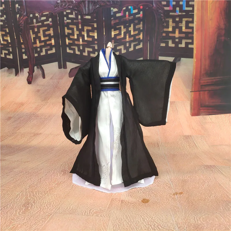 Allaosify 1/6 костюм в китайском стиле BJD аксессуары для кукольной одежды