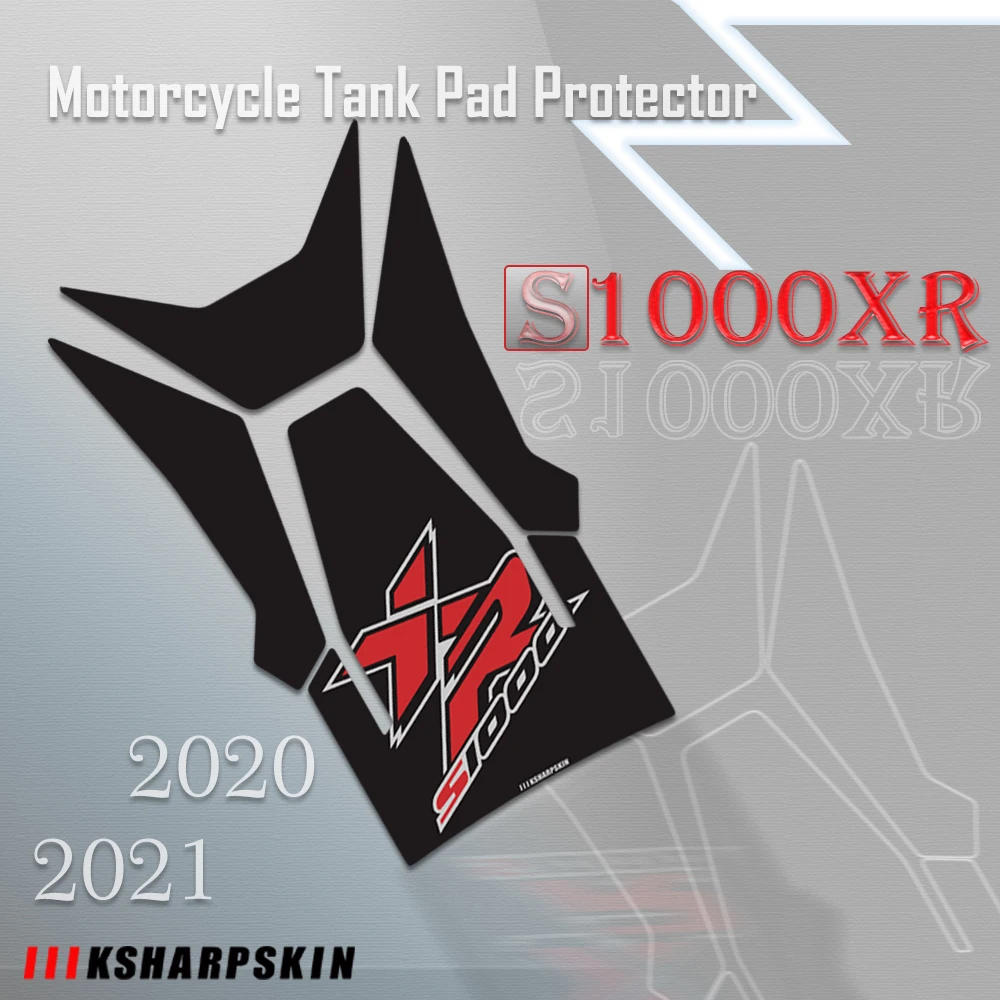 

New sale Motorcycle 3D Gel fuel tank Sticker Fuel Tank Pad decals Fishbone Protective Decals For BMW S1000XR 2020-2021 s1000 xr