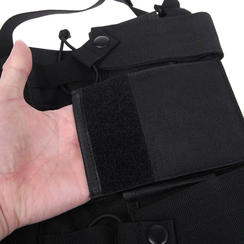 

Chest Harness Chest Front Pack Pouch Holster Vest Rig Carry for Two Way Radio for baofeng TYT Wouxun Motorola Walkie Talkie