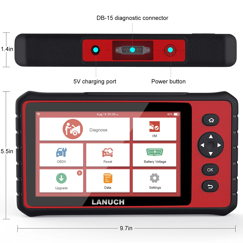 

2021 LAUNCH CRP909C OBD2 Car Scanner Automotive Diagnostic Tool OBD 2 Auto Diagnoses All System TPMS Airbag Diagnose Tool Auto