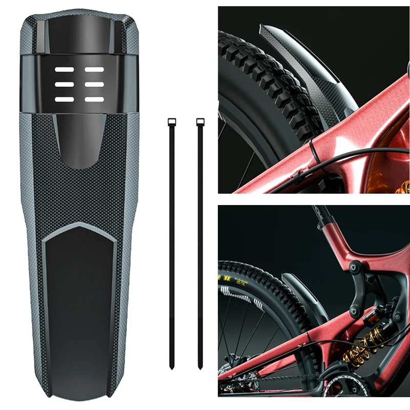 

Universal Bicycle Mud Guard MTB Road Bike Front/ Rear Wheel Fender PP Material Reusable Bicycle Accessories Hard Shell Mudguard