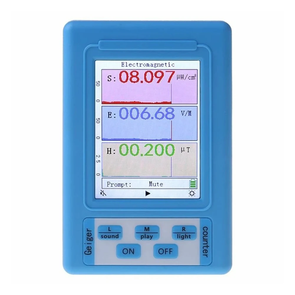 

BR-9A Высокоточный детектор электромагнитного излучения, измеритель ЭМС, профессиональный ручной дозиметр радиации, монитор, тестер