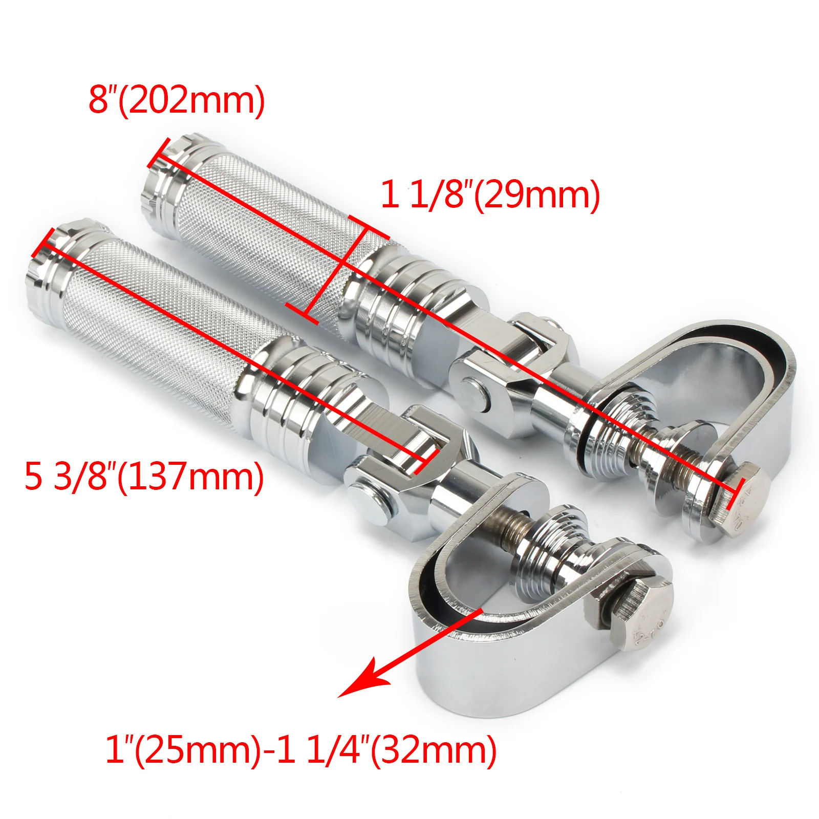 1 пара 1-1,2" мотоциклетные подножки защита двигателя для Harley Dyna Electra Glide CVO FLHT FXDL