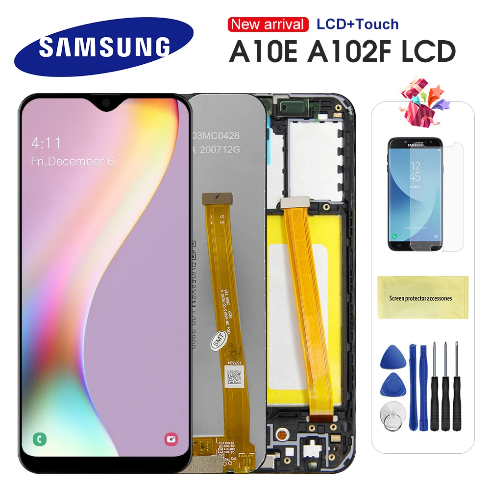 

5.83'' Original LCD For Samsung Galaxy A10e LCD Display Touch Screen Digitizer Assembly Parts For Samsung A102 A102U A102U1