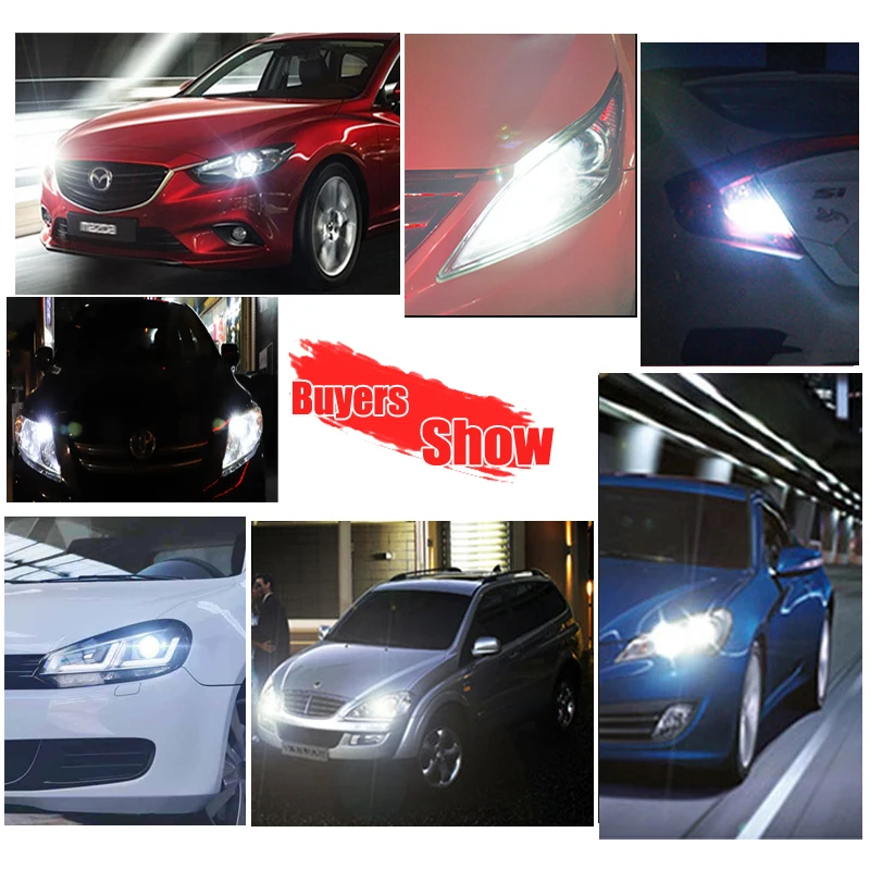 4 шт. T10 светодиодный лампочка для салона автомобиля Canbus Error Free 5730 8SMD 12V автомобиль