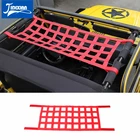 JIDIXIAN красный многофункциональный автомобильный Топ для хранения крыш гамак кровать для Отдыха покрытие для сети для Jeep Wrangler TJ JK JL 1997-2021 аксессуары