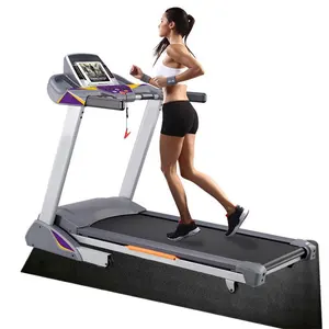 Коврик для ходьбы 150x75 см, коврик для беговой дорожки, защита пола, нескользящий, тихий, тренировки, тренировки, оборудование для фитнеса, амортизирующий коврик