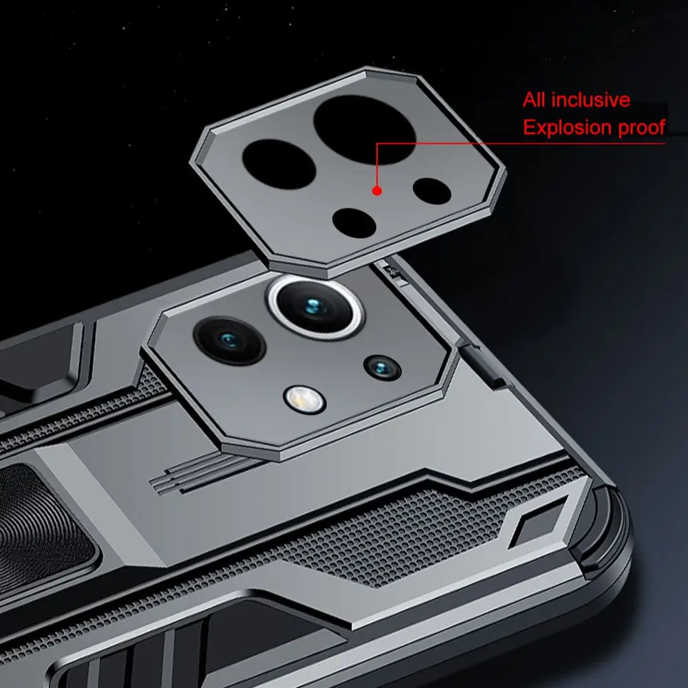 magnetic holder armor phone case for xiaomi 10s 11 lite 11t 11utral pro redmi 40 note9 10 pro anti fall protection back covers free global shipping