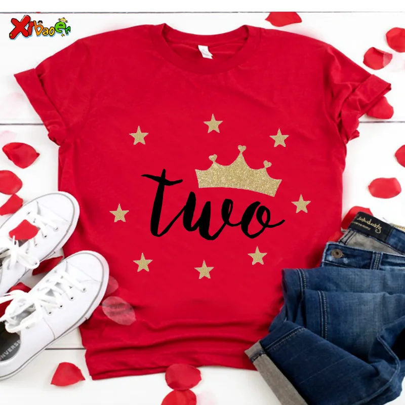 

Kids Summer 2021 Boys Girls Birthday T-shirt Short Sleeved T Shirt Size 2 3 4 5 6 7 8 9 Year Children Short T-shirt Sports Tees