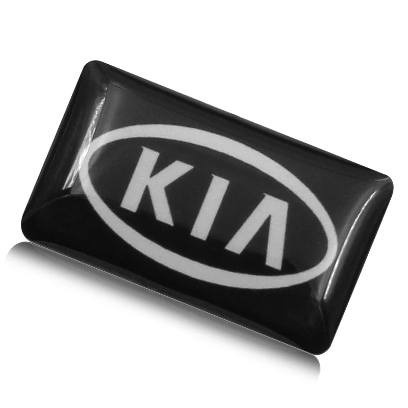 10 шт. набор значков для украшения автомобиля наклейки на руль Kia Ceed Rio Sportage R K3 K4 K5