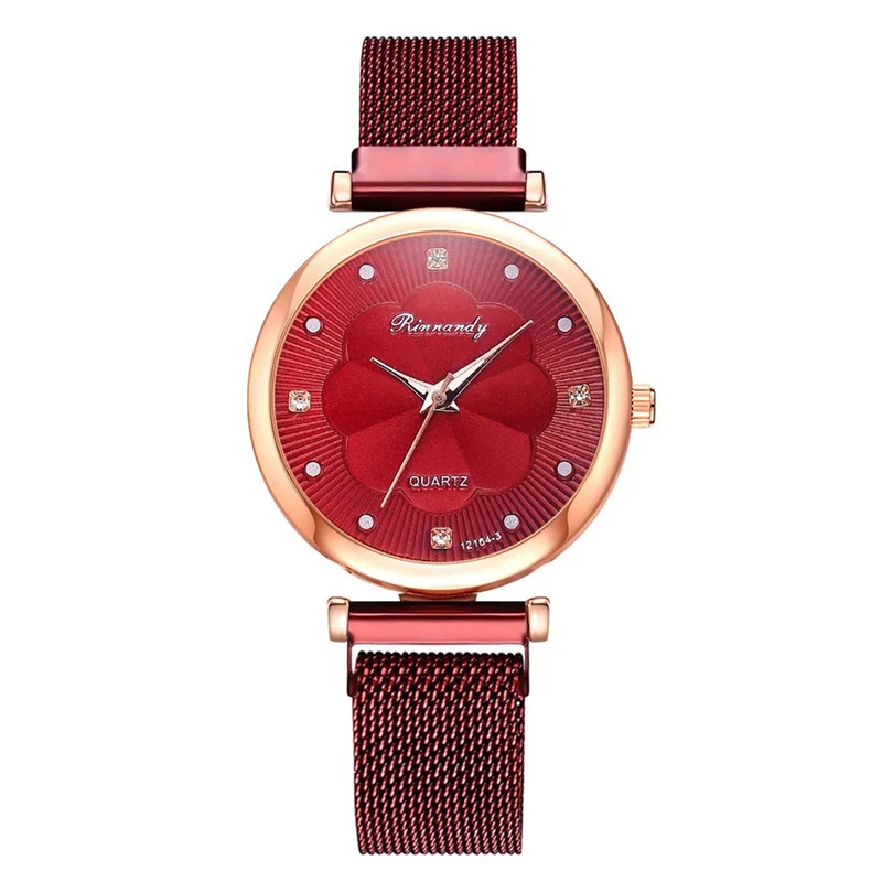 

Women Watches Bracelet Set Flowers Ladies Bracelet Watch Casual Leather Quartz Wristwatch 2pcs Set Clock Gifts Feminino