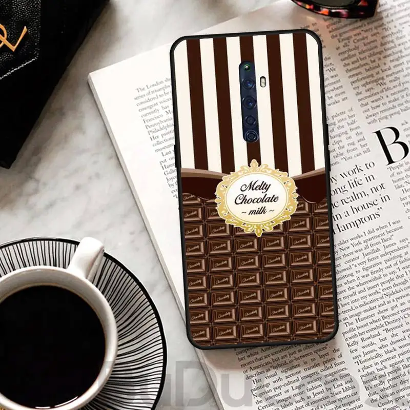 

Chocolate delicious snacks Phone Case For Oppo A5 A9 2020 Reno2 z Renoace 3pro Realme5Pro