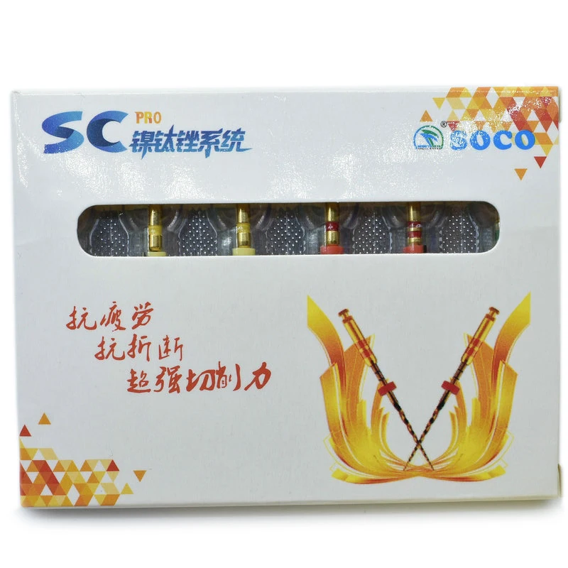 Стоматологический инструмент SOCO SC Pro Ротационные напильники для тепловой