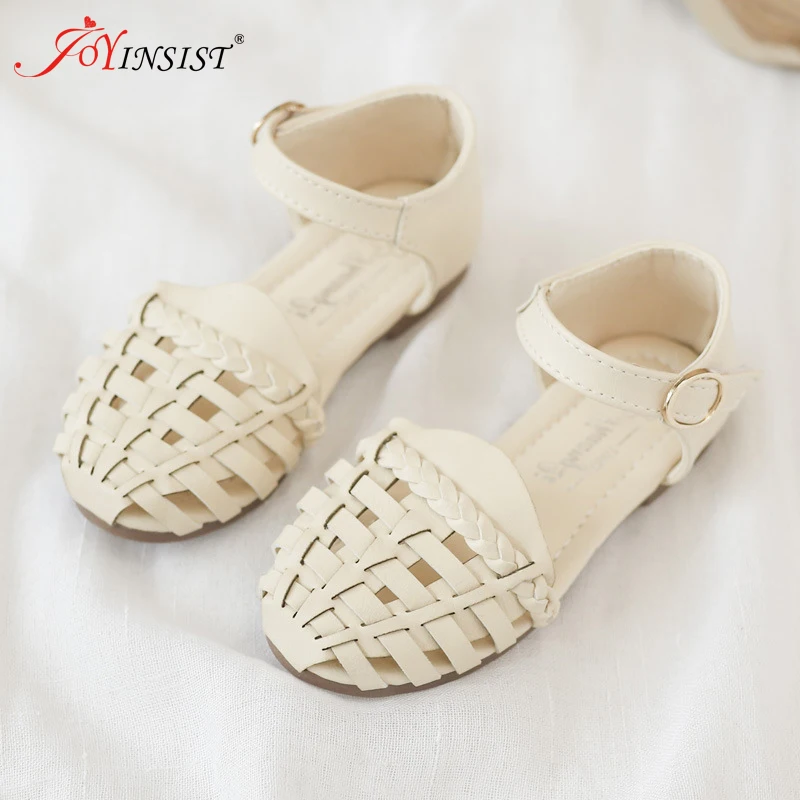 Модные римские сандалии для девочек детские ручной работы детская обувь