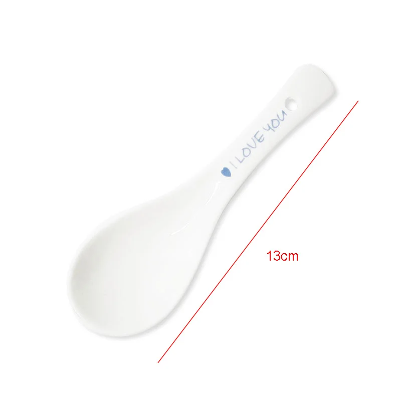 4 шт. керамические ложки для супа в японском стиле маленькая ложка домашнего