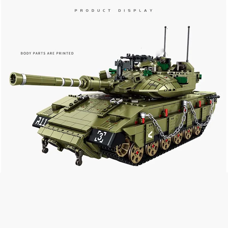 Военная серия модель танка из Израиля современный основной боевой танк Merkava MK4