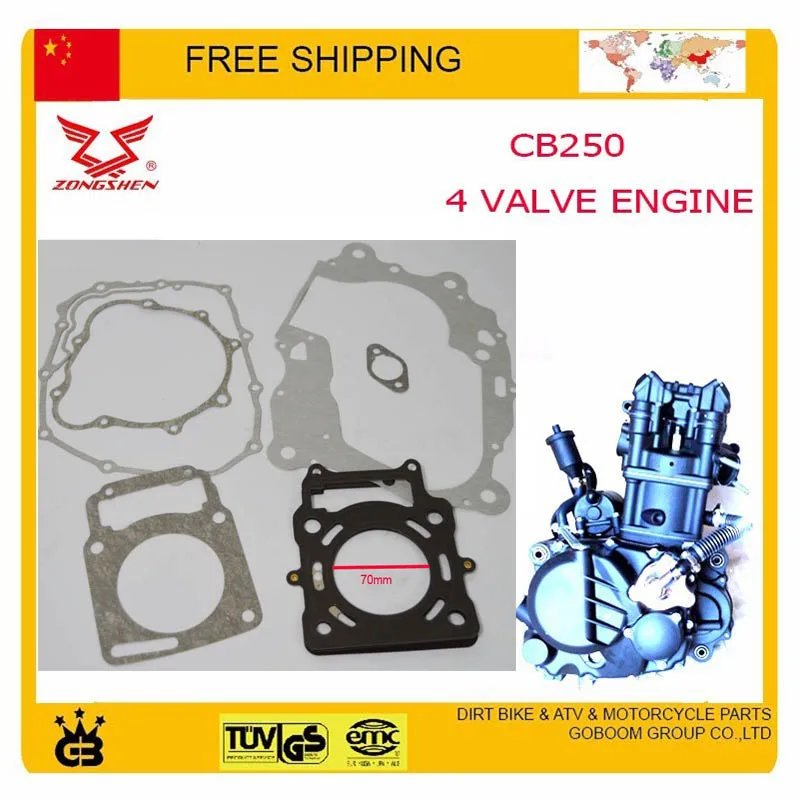 T4 xt250 t6 KAYO Bosuer m6 Кроссовый питбайк ATV аксессуары для квадроциклов ZONGSHEN CB250 250CC 4