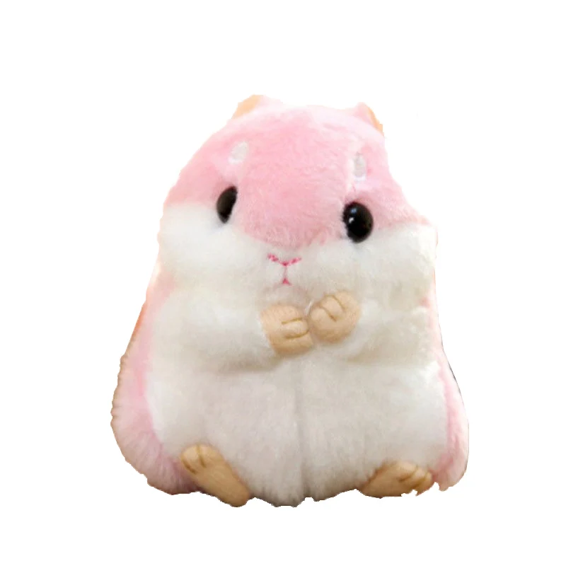 Новый 10 см длинный милый хомяк плюшевая кукла брелок игрушка|Плюшевые брелки| |