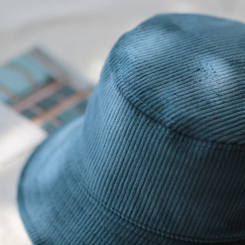 Женские корейские шапки с вышитыми буквами вельветовые для рыбаков студентов