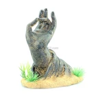 Украшения для аквариума статуе рука Будды украшения для аквариума