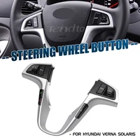 multi function steering wheel buttons for hyundai verna solaris volume control bluetooth connect audio switch car accessories