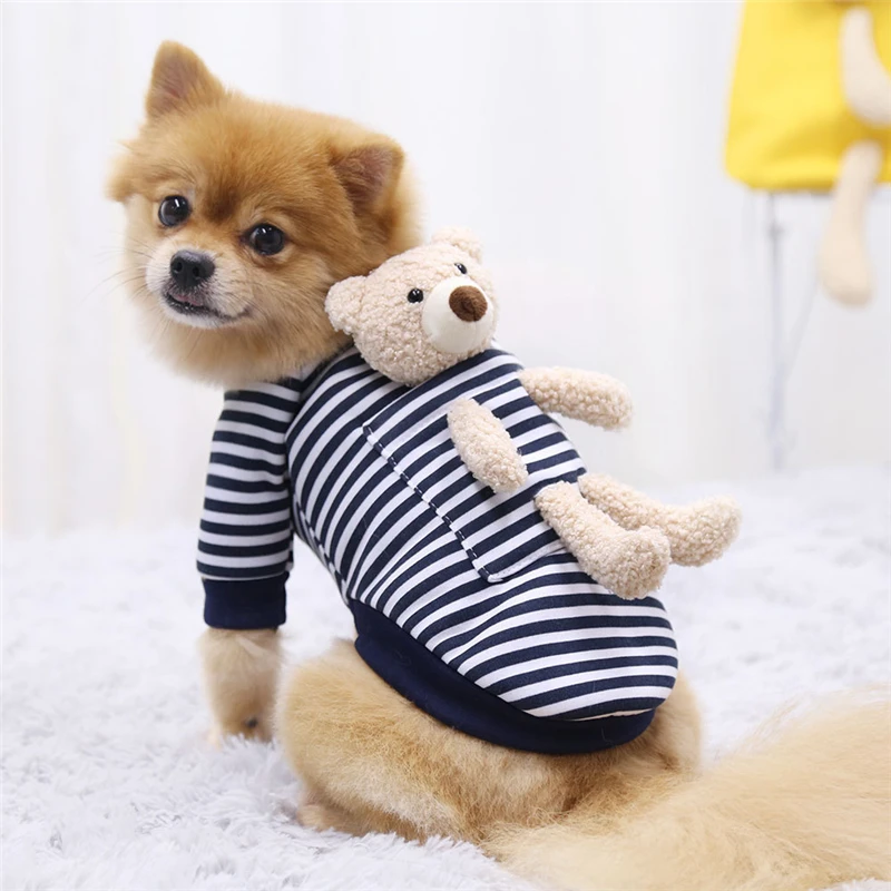 

1pc Cute Warm Dogs Clothes Pet Jersey Sweater Outfit Puppy Pets Clothing for Small Medium Dogs Cats Chihuahua Bulldog Yorkies