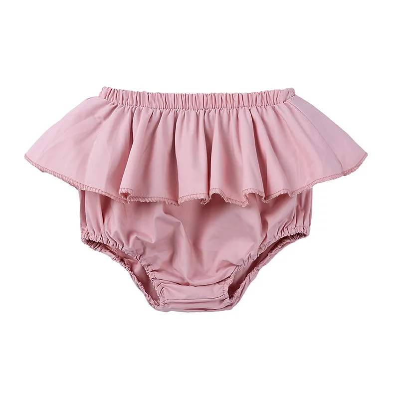 0-6Y Summer Baby Girls Ruffle Shorts Newborn Boys Fold Bloomers Lace Triangle Toddler Trousers PP Pants | Детская одежда и обувь