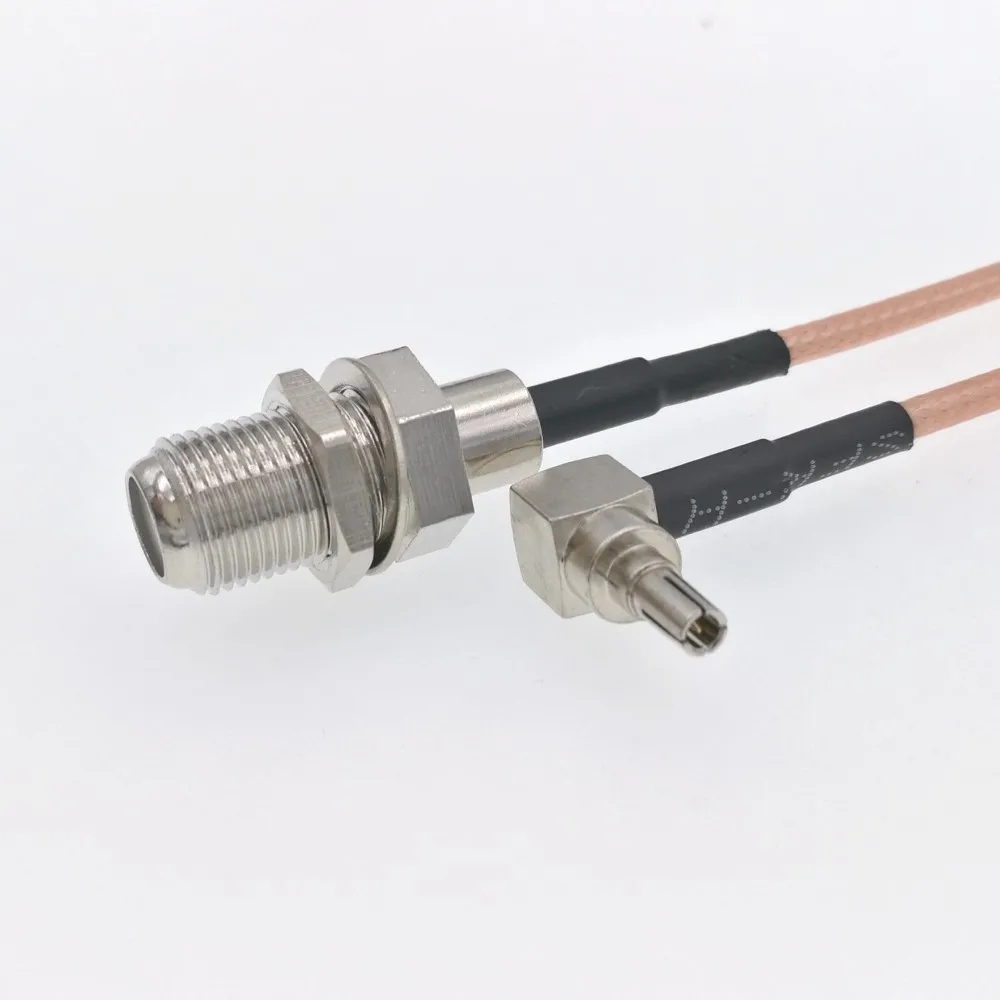 10 шт. кабель с гайкой CRC9 Папа мама RG316 свиной хвост модем Huawei 16 см|crc9 f|crc9 malecrc9 rg316 |