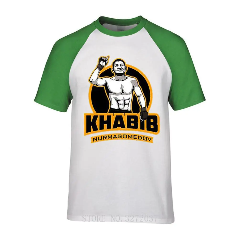 KHABIB TIME NURMAGOMEDOV Мужская футболка крутая Повседневная для мужчин 2019 модная с