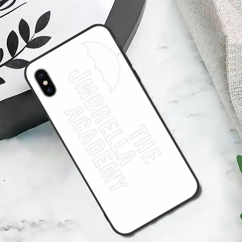 

New TV The Umbrella Academy Phone Case Candy Color for iPhone 6 7 8 11 12 s mini pro X XS XR MAX Plus