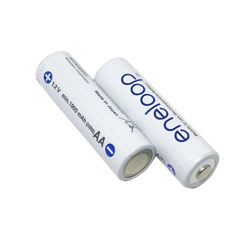 Panasonic 1,2 V 1900mAh Ni-MH AA батареи для камеры Фонарик Игрушка предварительно заряженные перезаряжаемые батареи сделано в Японии