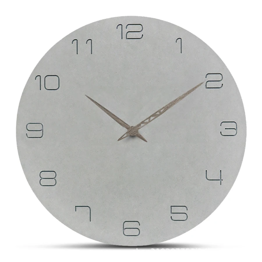 Настенные часы в Европейском стиле простой современный дизайн деревянные