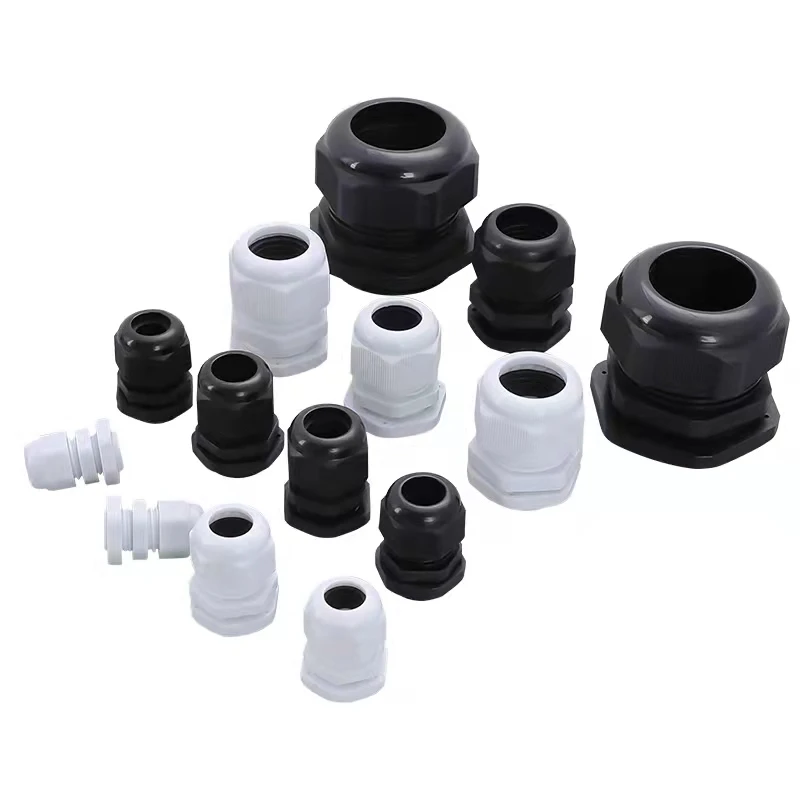 Водонепроницаемый Кабельный сальник 10 шт. ввод кабеля IP68 PG7 для 3-6 5 мм PG9 PG11 PG13.5 PG16