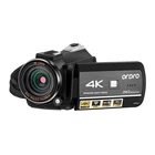 Видеокамера Ordro AC3 для блогера 4K 30X, цифровой зум, сенсорный экран, инфракрасное ночное видение, Full HD, для YouTube