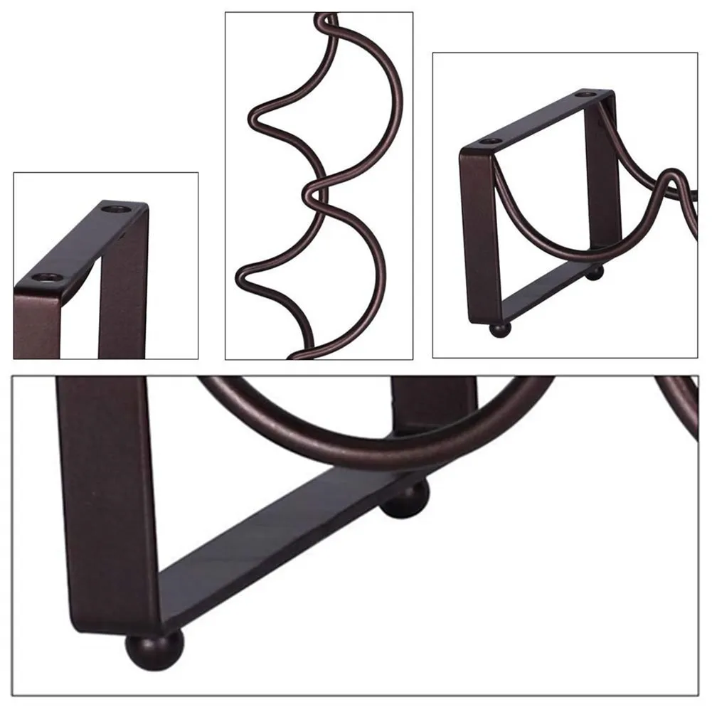 

Wine racks bottle cabinet stand Holders wood shelf organizer storage for retro display cabinet Storage Organizer Rack Wine Rack