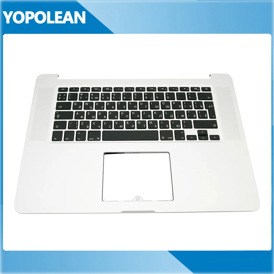 

New RU Russian Keyboard Topcase Palmrest For MacBook Pro Top Case Keyboard Retina 15" A1398 2015 Year
