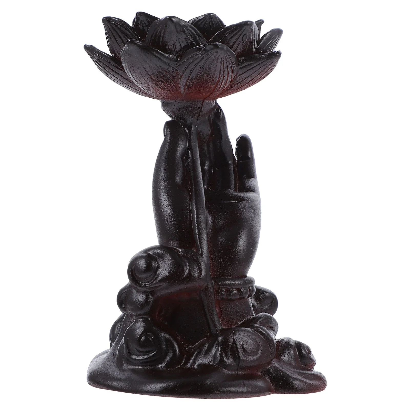 

1pc Resin Adornment Desk Office Decor Resin Crystal Base Resin Stand