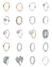 Женское Винтажное кольцо из серебра 925 пробы, с кристаллами